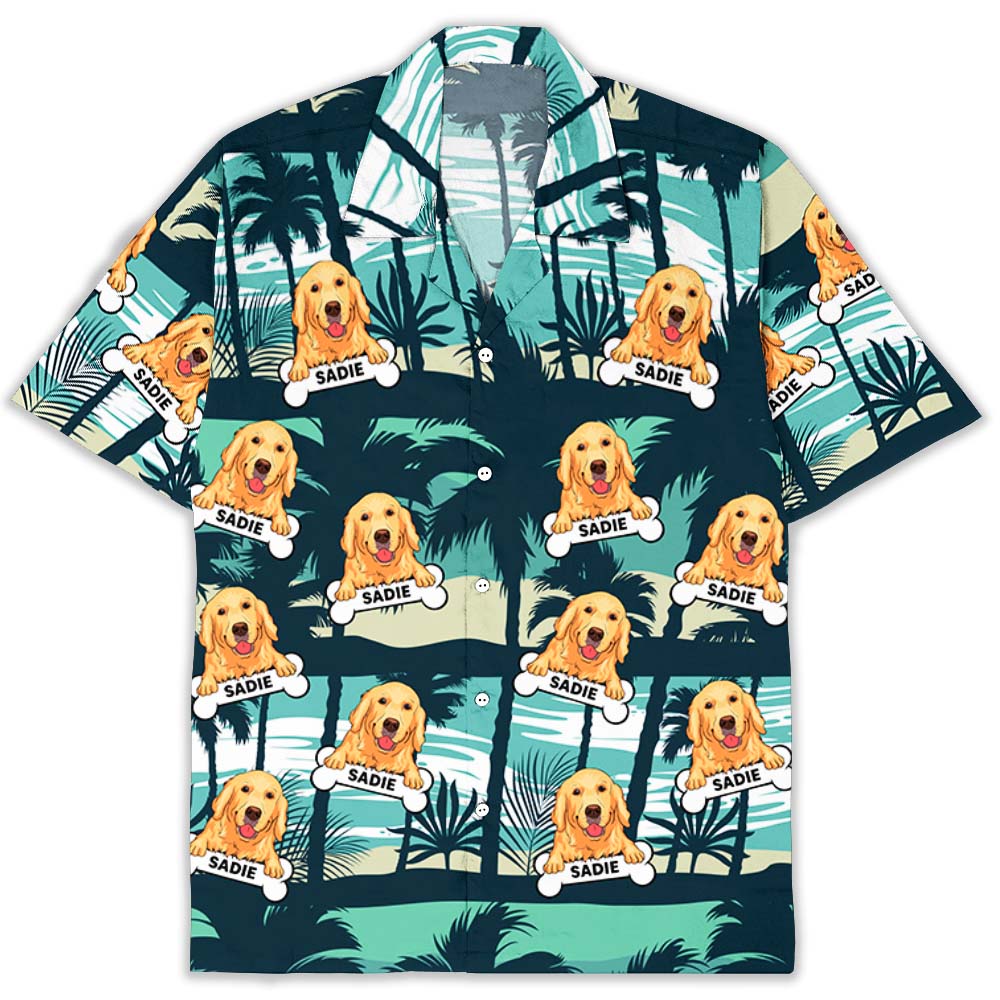 Dog Tropical Personalized Custom Hawaiian - Adult & Kids T-Shirts, Sweatshirts & Hoodies apparel design preview 1