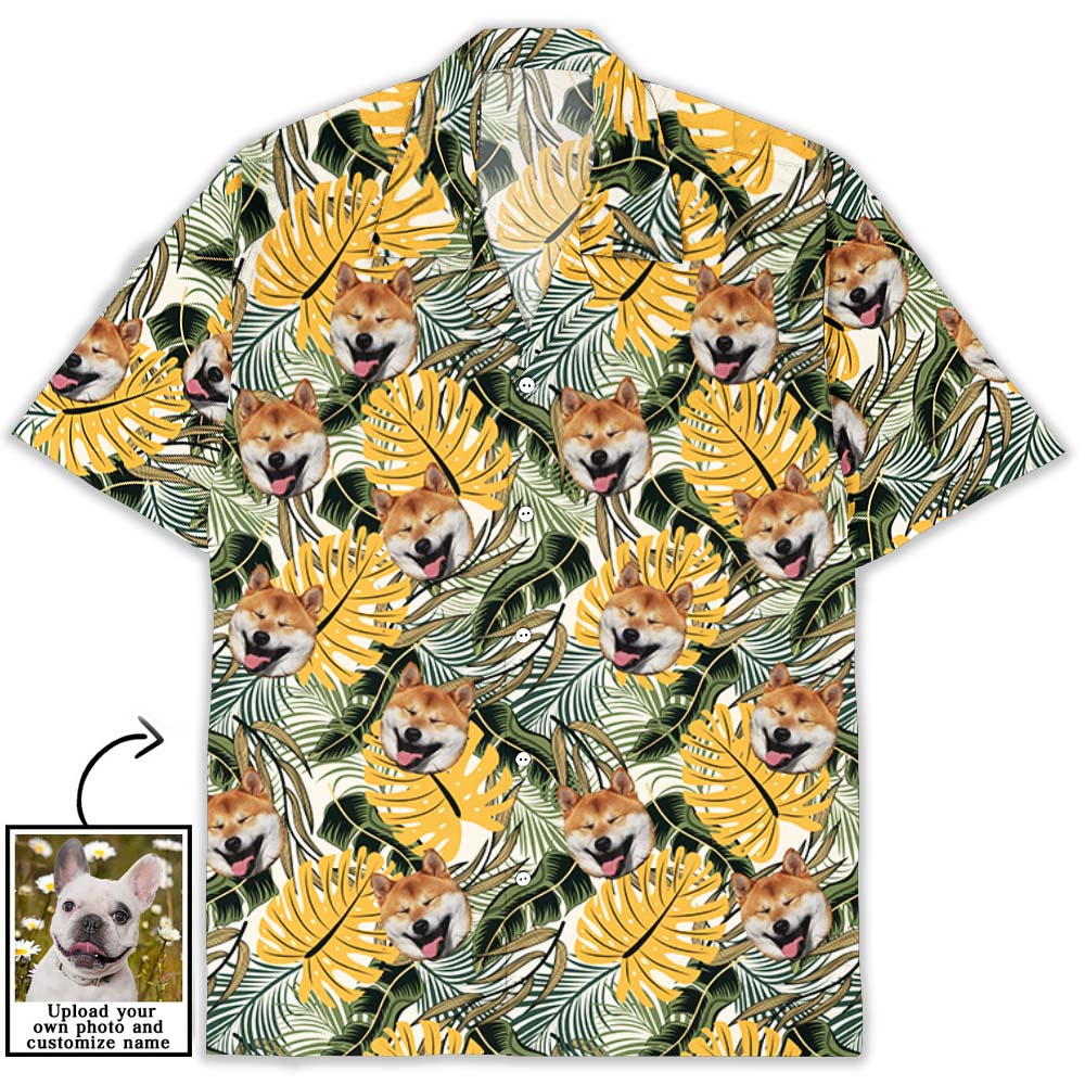 Summer With Pet Personalized Custom Hawaiian - Adult & Kids T-Shirts, Sweatshirts & Hoodies apparel design preview 1