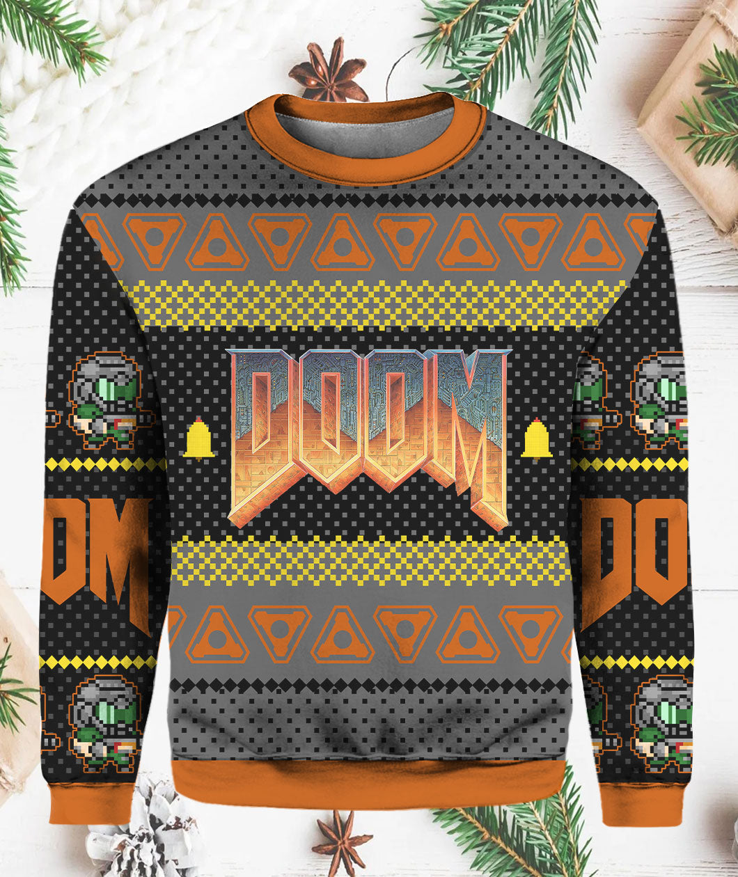 Doom 3D Christmas Sweater - Holiday Gift product image