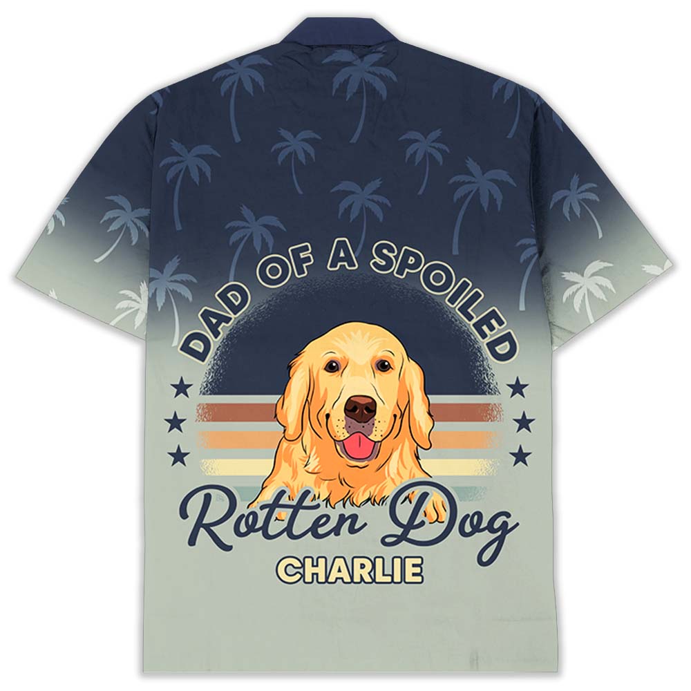 Spoiled Rotten Dog Personalized Custom Hawaiian - Adult & Kids T-Shirts, Sweatshirts & Hoodies apparel design preview 1