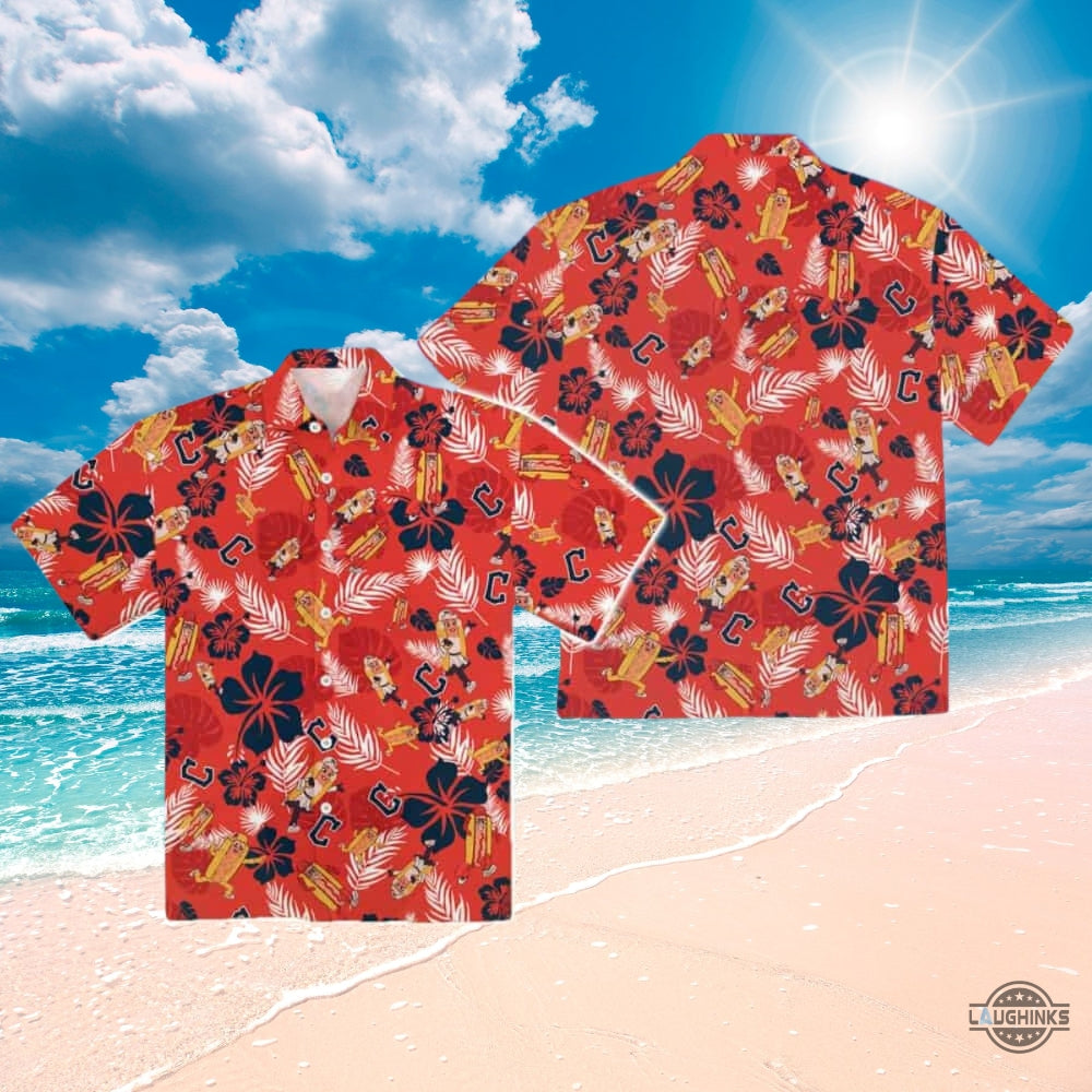 Mlb Cleveland Guardians Hawaiian Night Giveaway 2024 - Adult & Kids T-Shirts, Sweatshirts & Hoodies apparel design preview 1