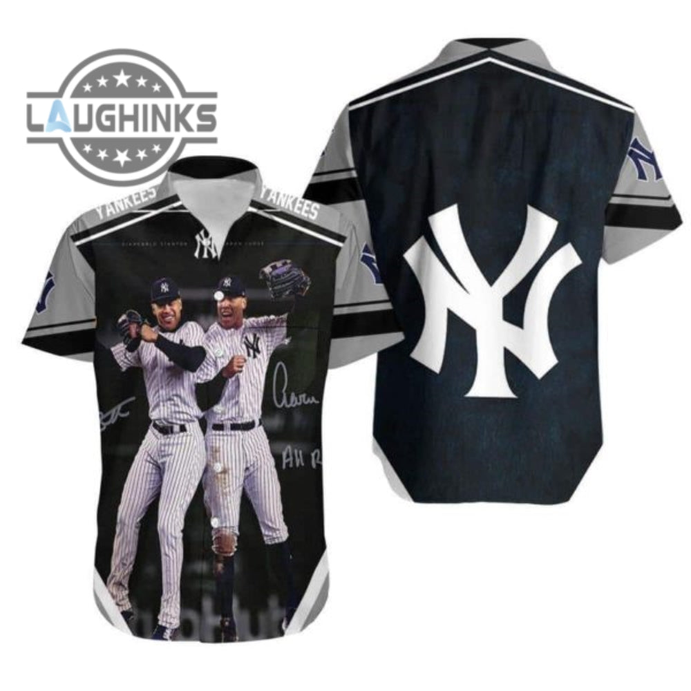 Mlb New York Yankees Hawaiian Baseball Fans Gift Ny - Adult & Kids T-Shirts, Sweatshirts & Hoodies apparel design preview 1