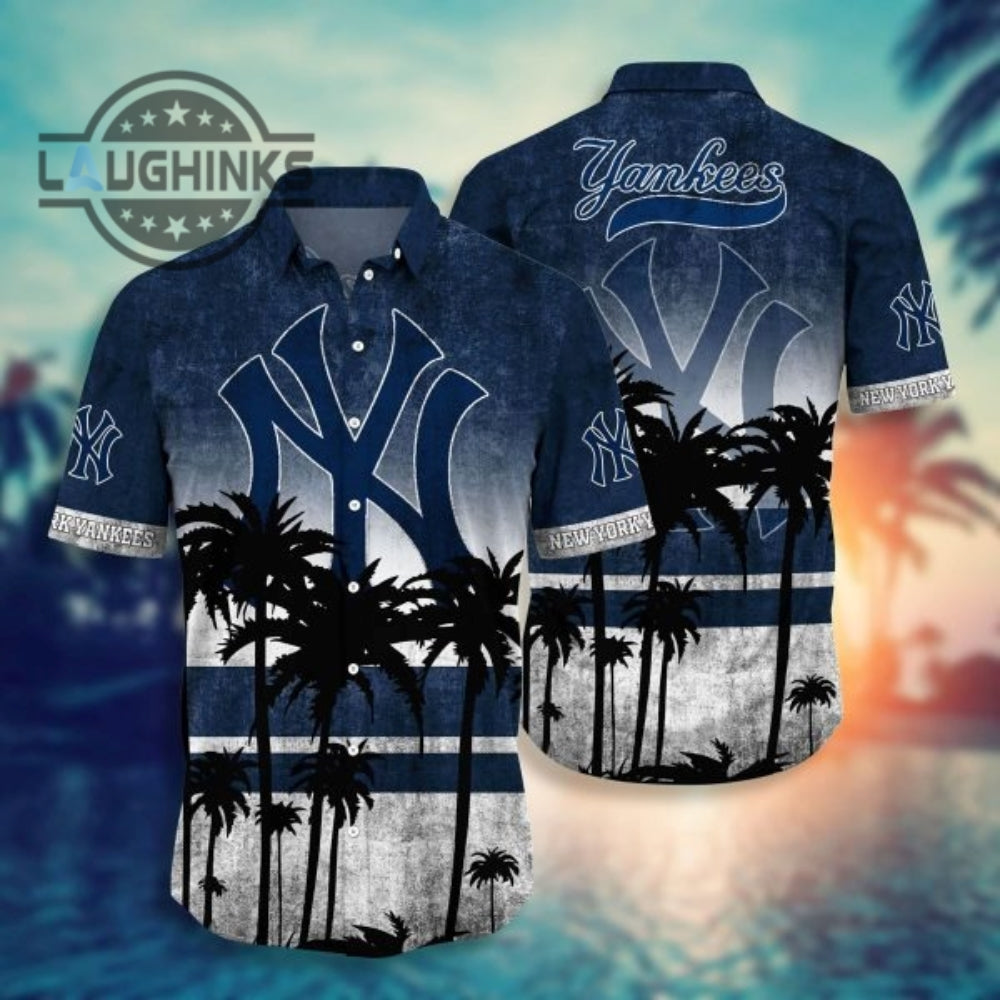 Mlb New York Yankees Design Hawaiian Gift For Fan - Adult & Kids T-Shirts, Sweatshirts & Hoodies apparel design preview 1