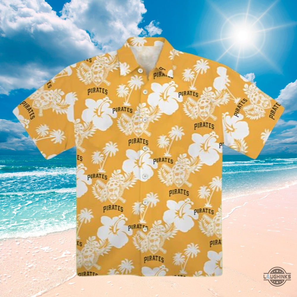 Mlb Pittsburgh Pirates Hawaiian 2024 SALE - Adult & Kids T-Shirts, Sweatshirts & Hoodies apparel design preview 1