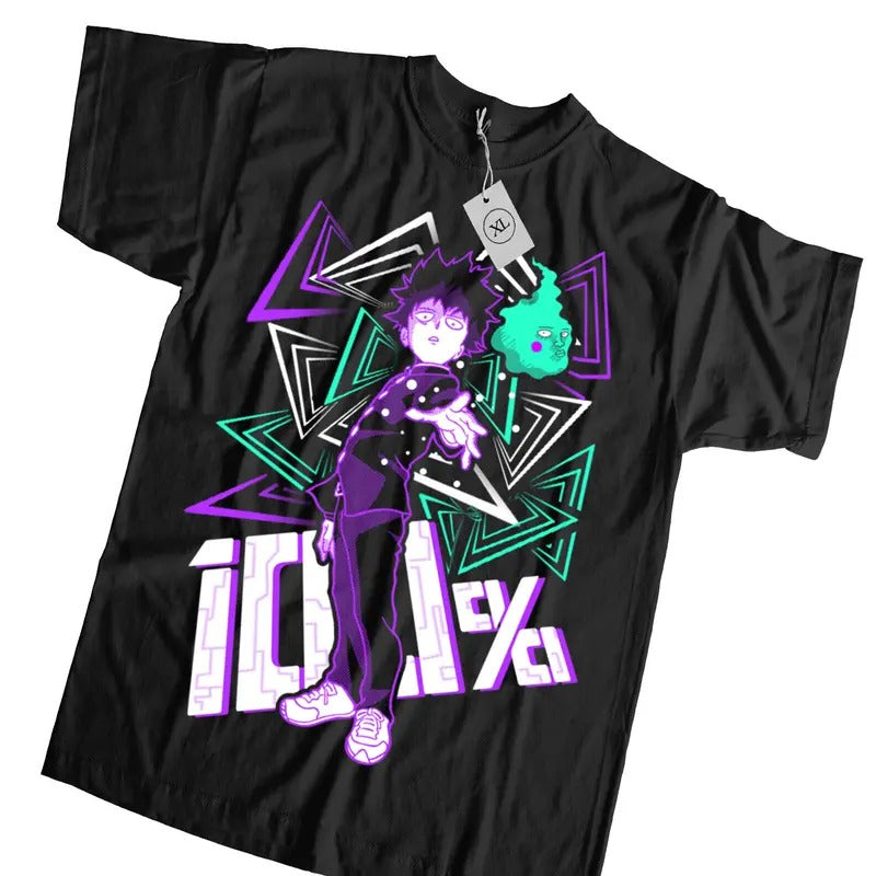 Mob Psycho 100 Shigeo Kageyama Angry Rage Anime Manga - Adult & Kids T-Shirts, Sweatshirts & Hoodies apparel design preview 1