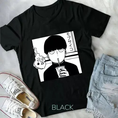 Mob Psycho 100 New Shigeo Kageyama Dimple Anime - Adult & Kids T-Shirts, Sweatshirts & Hoodies apparel design preview 1