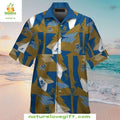 Kansas City Royals Hawaiian Modern Geometric MLB - Adult & Kids T-Shirts, Sweatshirts & Hoodies apparel design preview 1