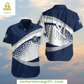 NY Yankees Hawaiian Navy White Stripes Stars MLB - Adult & Kids T-Shirts, Sweatshirts & Hoodies apparel design preview 1