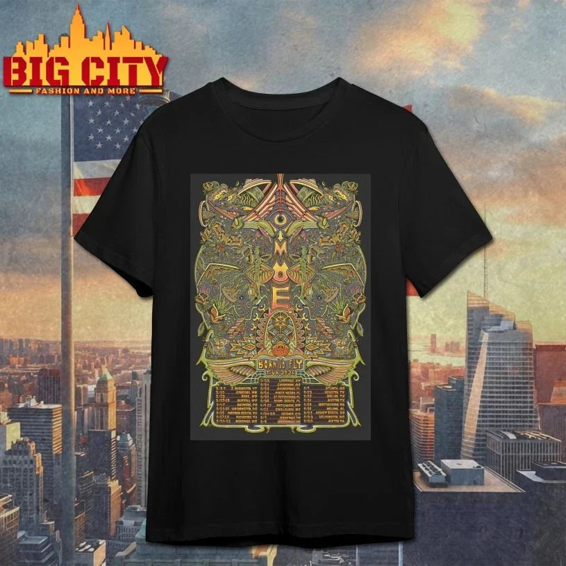 Moe. Born To Fly Tour 2026 Poster - Adult & Kids T-Shirts, Sweatshirts & Hoodies apparel design preview 1
