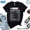 Mom Nutrition Facts Funny Life - Adult & Kids T-Shirts, Sweatshirts & Hoodies apparel design preview 1