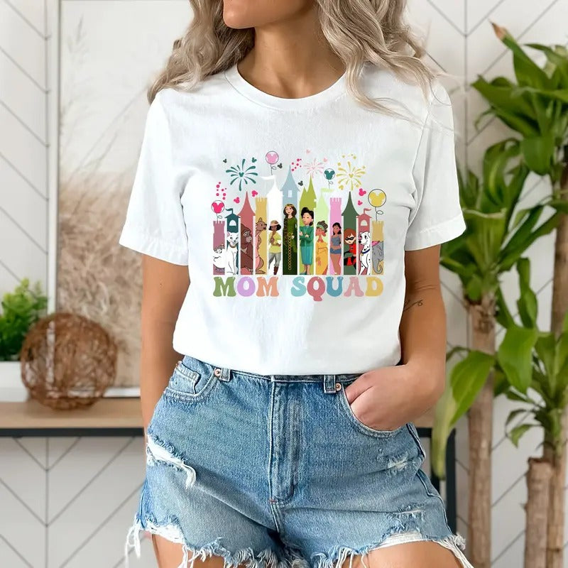 Mom Squad Mama Matching Family Trip Vacation - Adult & Kids T-Shirts, Sweatshirts & Hoodies apparel design preview 1