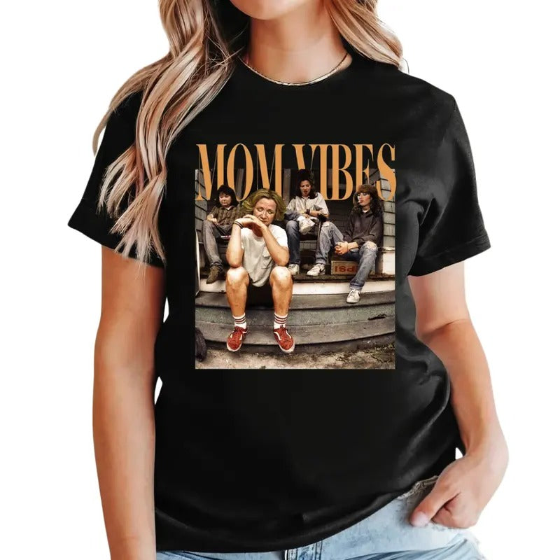 Mom Thug Life Vintage 90s 80s TV Sitcom Mama - Adult & Kids T-Shirts, Sweatshirts & Hoodies apparel design preview 1