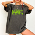 Mombie Comfort Colors Like Zombie But Definition - Adult & Kids T-Shirts, Sweatshirts & Hoodies apparel design preview 1
