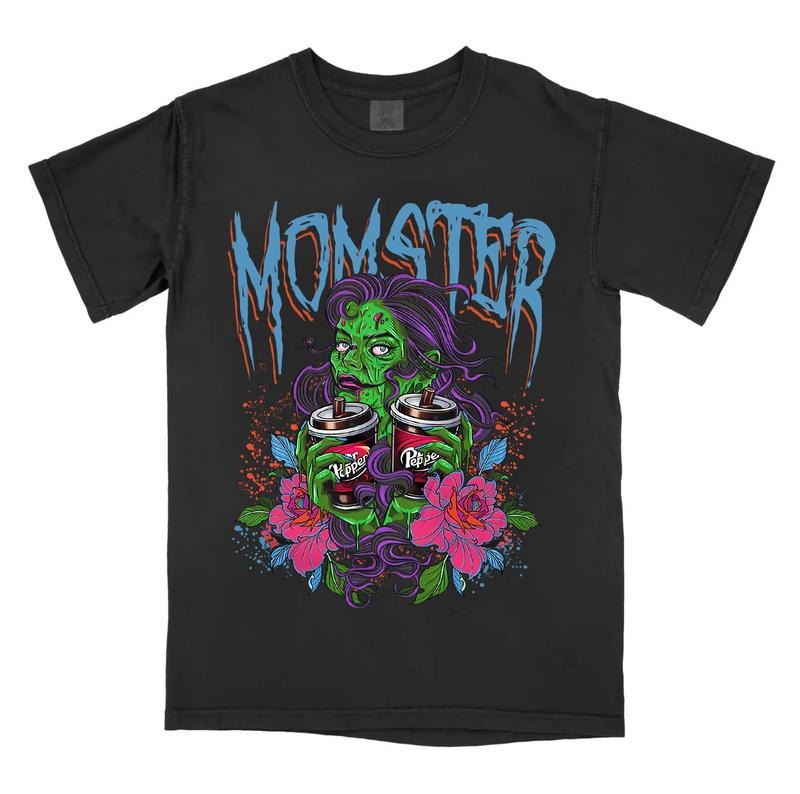 Momster Pepper Comfort Colors - Adult & Kids T-Shirts, Sweatshirts & Hoodies apparel design preview 1