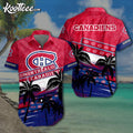 Montreal Canadiens Hawaiian - Adult & Kids T-Shirts, Sweatshirts & Hoodies apparel design preview 1