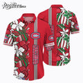 Montreal Canadiens NHL Flower Hawaiian - Adult & Kids T-Shirts, Sweatshirts & Hoodies apparel design preview 1