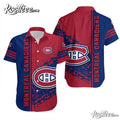 Montreal Canadiens Quarter Style Hawaiian - Adult & Kids T-Shirts, Sweatshirts & Hoodies apparel design preview 1