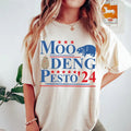 Moo Deng Pesto 2024 Funny Baby Penguin - Adult & Kids T-Shirts, Sweatshirts & Hoodies apparel design preview 1