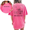 More Beach Days Summer Season Printed Cotton Fabric - Adult & Kids T-Shirts, Sweatshirts & Hoodies apparel design preview 1