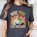 More Pride Less Prejudice Be Kind LGBTQ Proud Ally - Adult & Kids T-Shirts, Sweatshirts & Hoodies apparel design preview 1