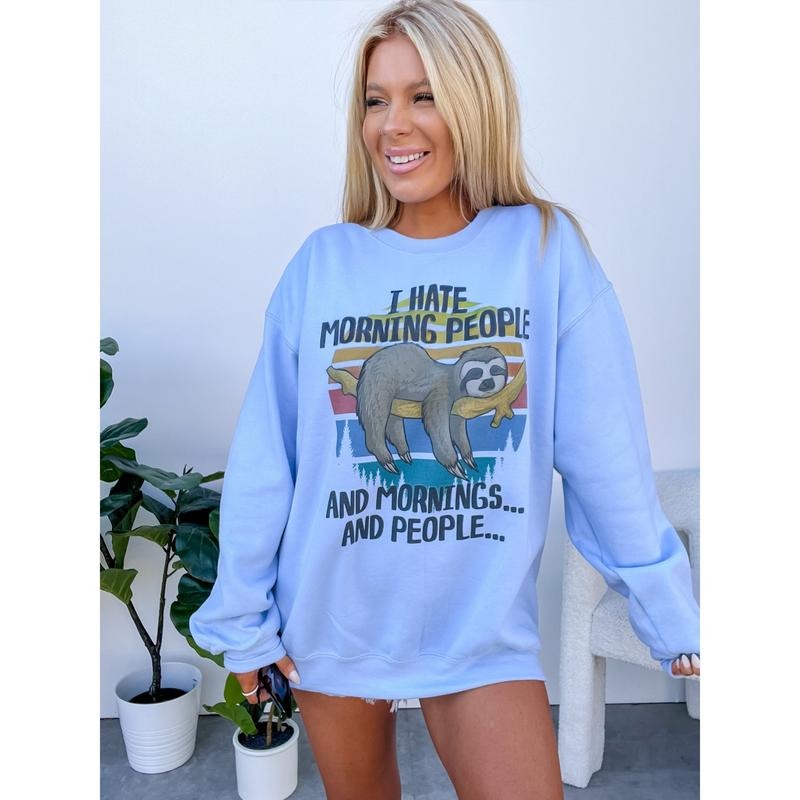 Morning People Top - Adult & Kids T-Shirts, Sweatshirts & Hoodies apparel design preview 1