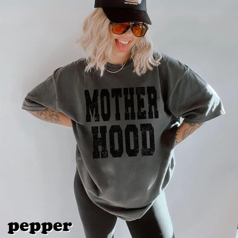Mother Hood Mama Mom Life Motherhood Cool Club Rad - Adult & Kids T-Shirts, Sweatshirts & Hoodies apparel design preview 1