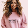 Mother Best Mom Ever Chemistry Elements Minimalist - Adult & Kids T-Shirts, Sweatshirts & Hoodies apparel design preview 1
