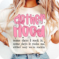 Motherhood Coquette Bow Checker Retro Mother Hood - Adult & Kids T-Shirts, Sweatshirts & Hoodies apparel design preview 1