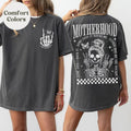 Motherhood Some Days I Rock Rocker Mama Cute Skeleton - Adult & Kids T-Shirts, Sweatshirts & Hoodies apparel design preview 1