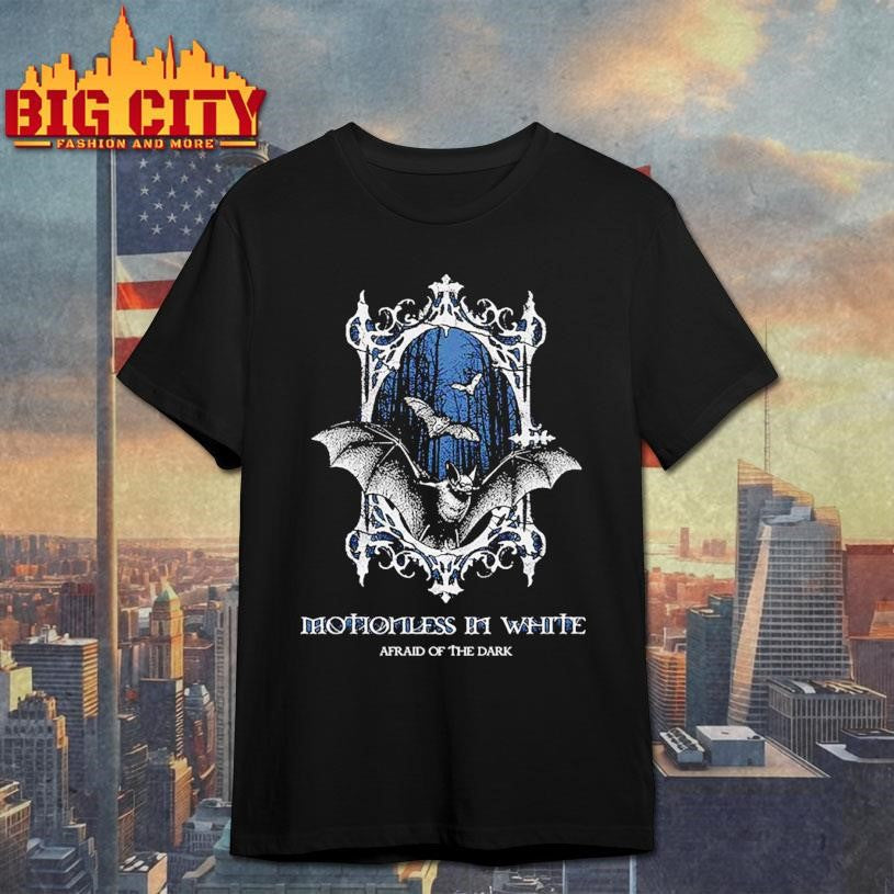 Motionless In White Afraid Of The Dark - Adult & Kids T-Shirts, Sweatshirts & Hoodies apparel design preview 1