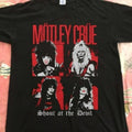 Motley Crue Shout Devil Album Vintage - Adult & Kids T-Shirts, Sweatshirts & Hoodies apparel design preview 1