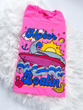 Motor Boatin Retro Boat Summer Multiple Colors Comfy - Adult & Kids T-Shirts, Sweatshirts & Hoodies apparel design preview 1