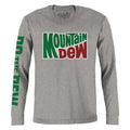 Mountain Dew Do Sleeve Print Gray - Adult & Kids T-Shirts, Sweatshirts & Hoodies apparel design preview 1