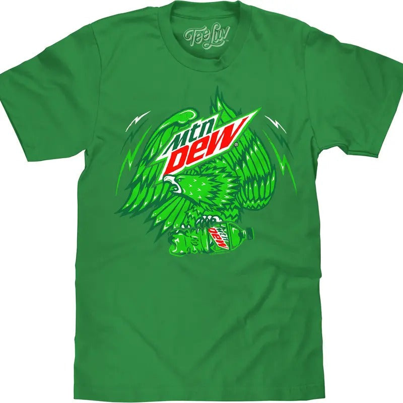 Mountain Dew Eagle Green - Adult & Kids T-Shirts, Sweatshirts & Hoodies apparel design preview 1