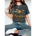 Mountain Mama Camping Cute 70s Mom Hiking - Adult & Kids T-Shirts, Sweatshirts & Hoodies apparel design preview 1