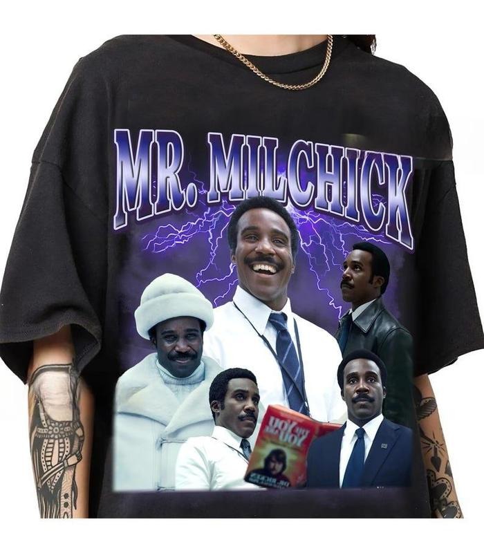 Mr Milchick Severance Retro 90s Vintage Rap Bootleg - Adult & Kids T-Shirts, Sweatshirts & Hoodies apparel design preview 1