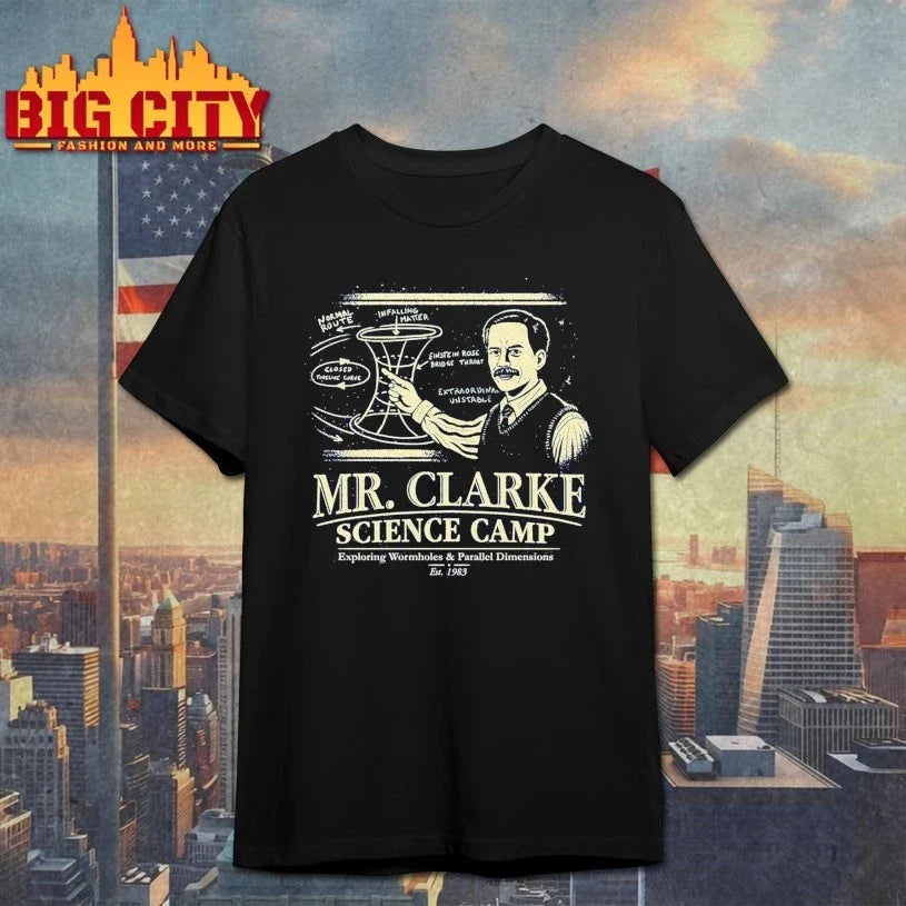 Mr. Clarke’s Science Camp - Adult & Kids T-Shirts, Sweatshirts & Hoodies apparel design preview 1