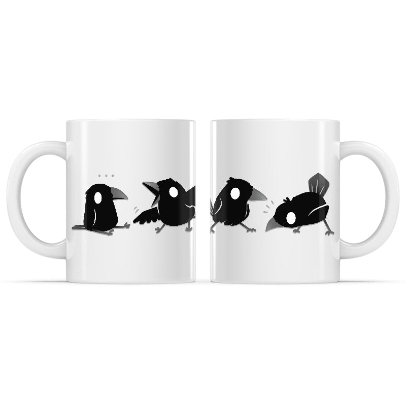 Crow Chatter Mug - Adult & Kids T-Shirts, Sweatshirts & Hoodies apparel design preview 1
