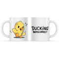 Ducking Autocorrect Mug - Adult & Kids T-Shirts, Sweatshirts & Hoodies apparel design preview 1