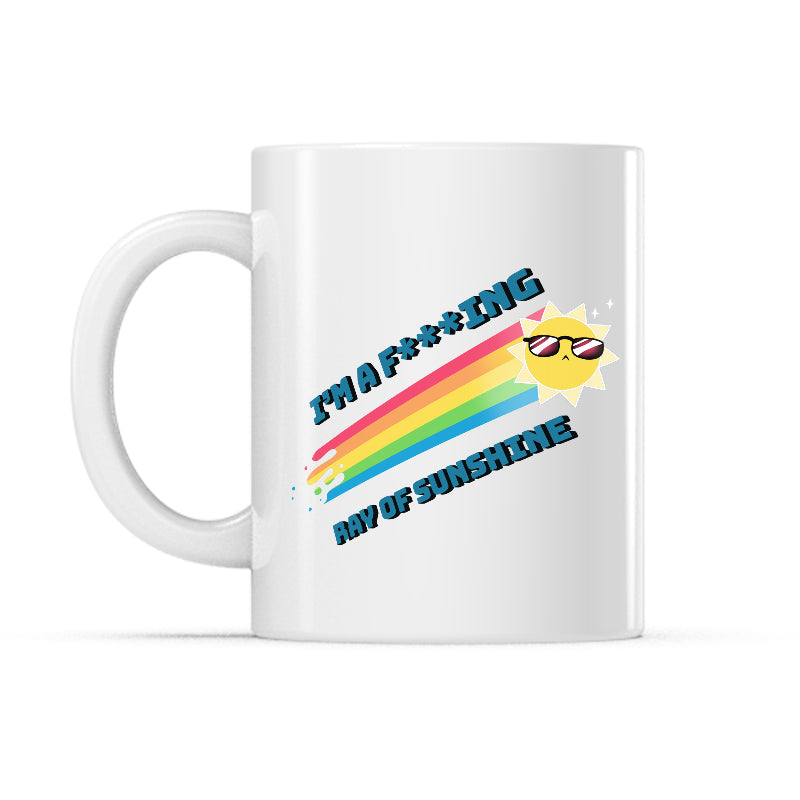 I'm a F***ing Ray of Sunshine Mug - Adult & Kids T-Shirts, Sweatshirts & Hoodies apparel design preview 1