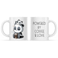 Powered by Coffee Love Mug - Adult & Kids T-Shirts, Sweatshirts & Hoodies apparel design preview 1