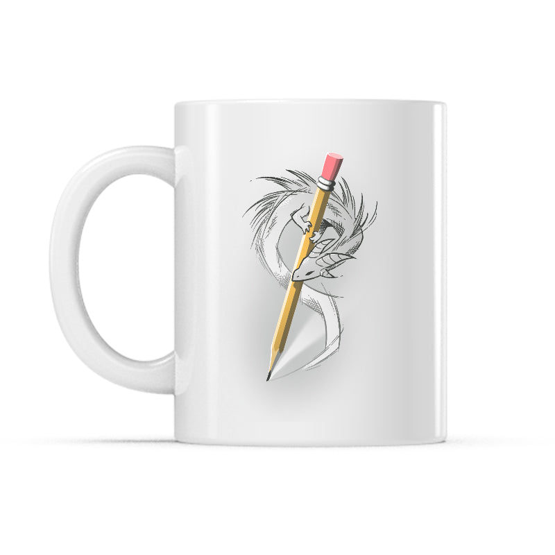Sketchbook Dragon Mug - Adult & Kids T-Shirts, Sweatshirts & Hoodies apparel design preview 1