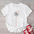 Multiple Sclerosis Awareness Orange Ribbon World MS - Adult & Kids T-Shirts, Sweatshirts & Hoodies apparel design preview 1