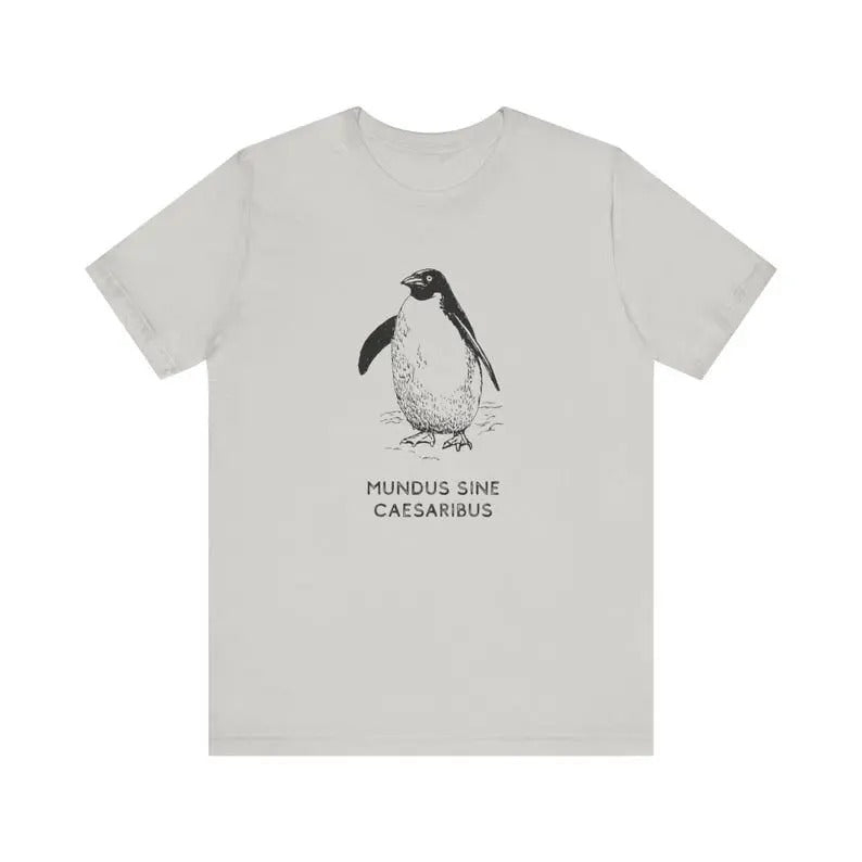 Mundus Sine Caesaribus Penguin World Without Caesars - Adult & Kids T-Shirts, Sweatshirts & Hoodies apparel design preview 1