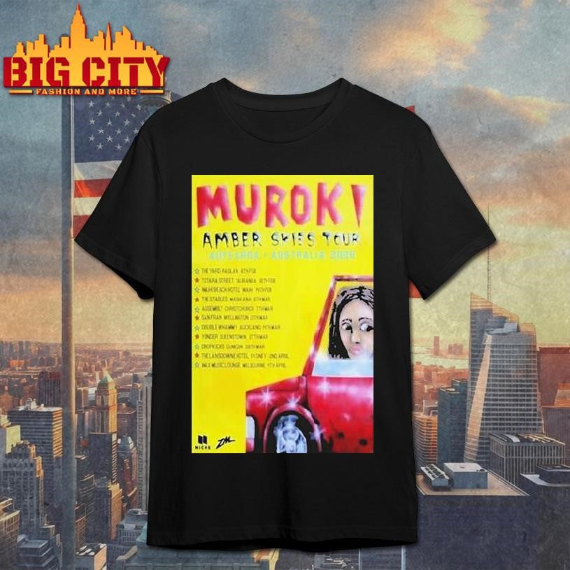 Muroki Aotearoa Australia Tour 2026 - Adult & Kids T-Shirts, Sweatshirts & Hoodies apparel design preview 1