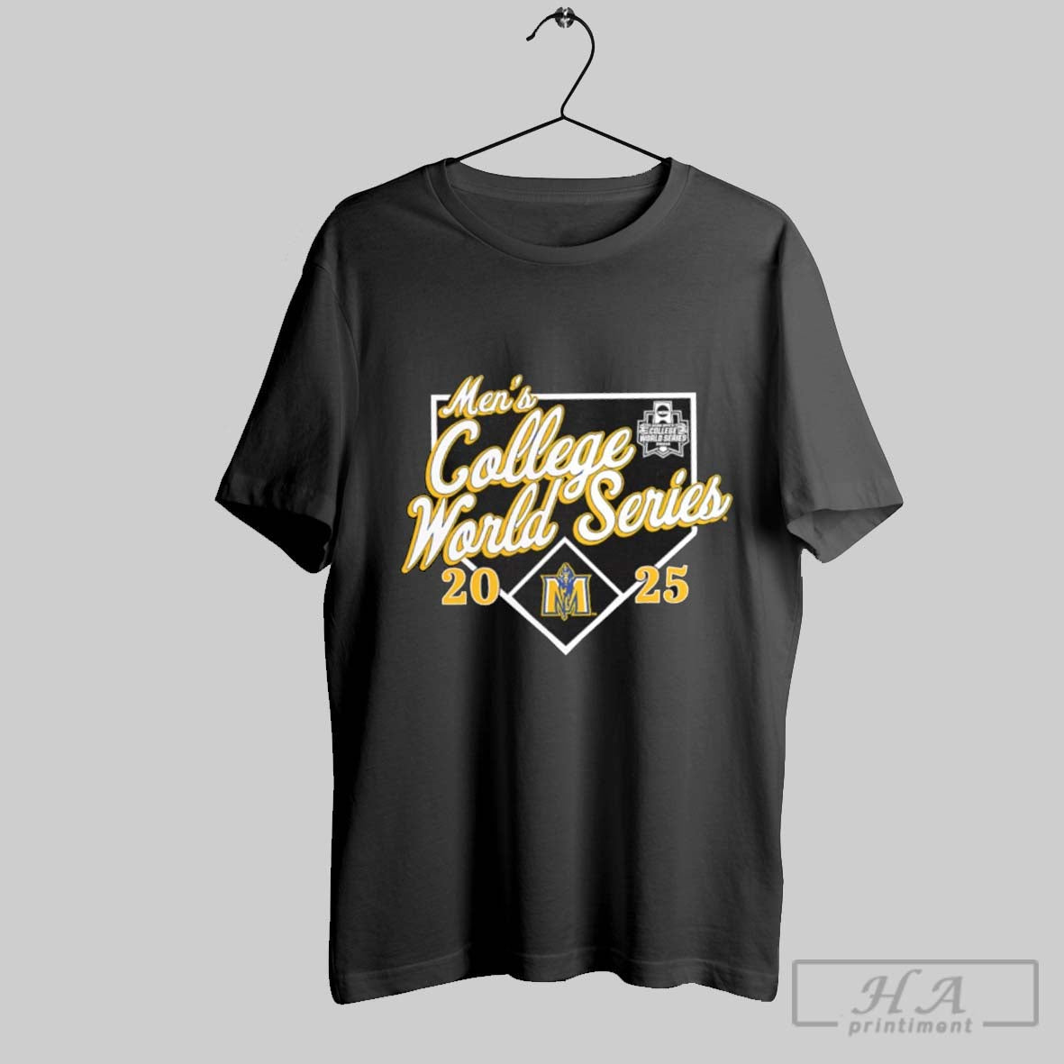 Murray State Racers Mens College World Series 2025 - Adult & Kids T-Shirts, Sweatshirts & Hoodies apparel design preview 1