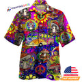 Mushroom Hippie Lifestyle Hawaiian - Adult & Kids T-Shirts, Sweatshirts & Hoodies apparel design preview 1
