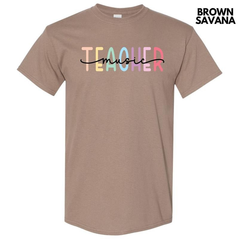Music Teacher Gildan Short Sleeve 'NLB' - Adult & Kids T-Shirts, Sweatshirts & Hoodies apparel design preview 1