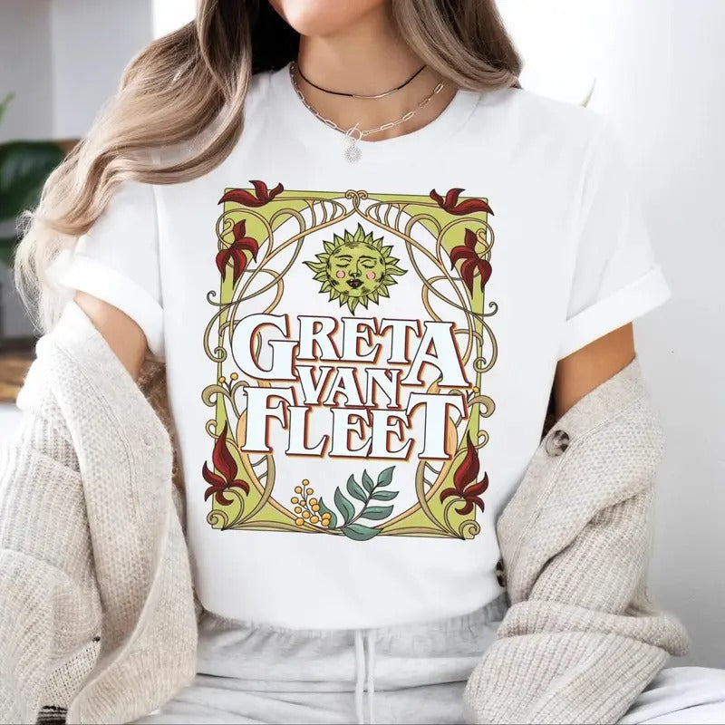 Music Tour Retro Lover Floral Boho Festival Concert - Adult & Kids T-Shirts, Sweatshirts & Hoodies apparel design preview 1
