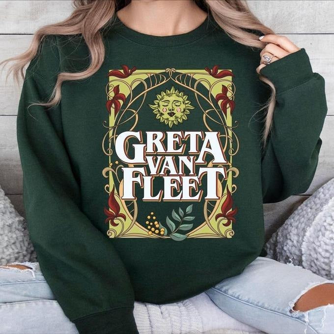 Music Tour Retro Lover Floral Boho Festival Concert - Adult & Kids T-Shirts, Sweatshirts & Hoodies apparel design preview 1